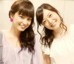 平愛梨と水卜麻美(右)
