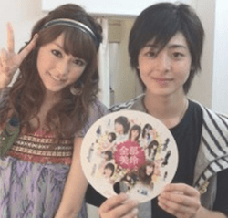 高杉真宙(右)と桐谷美玲(左)