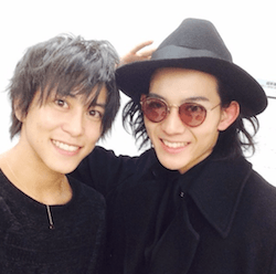 竜星涼(右)と佐野岳(左)