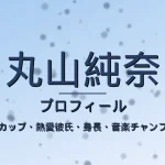 丸山純奈のカップ・熱愛彼氏・身長・プロフィール記事メインビジュアル