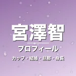 宮澤智のカップ・結婚・旦那・身長・プロフィール記事メインビジュアル