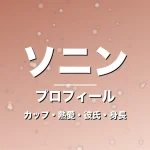 ソニンのカップ・熱愛・彼氏・身長・プロフィール記事メインビジュアル
