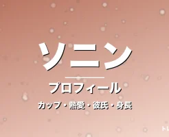 ソニンのカップ・熱愛・彼氏・身長・プロフィール記事メインビジュアル