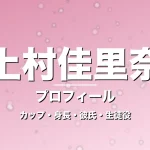 上村佳里奈のカップ・身長・サイズ・彼氏・GTO海部優月役の記事メインビジュアル