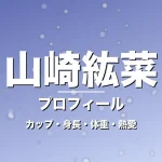 山崎紘菜のカップ・身長・体重・熱愛・プロフィール記事メインビジュアル