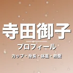 寺田御子のカップ・身長・体重・熱愛・プロフィール記事メインビジュアル