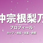 仲宗根梨乃のカップ・身長・体重・熱愛・プロフィール記事メインビジュアル