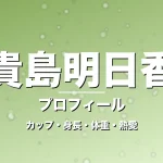 貴島明日香のカップ・身長・体重・熱愛・プロフィール記事メインビジュアル