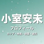 小室安未のカップ・身長・体重・彼氏・プロフィール記事メインビジュアル