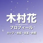 木村花のカップ・身長・体重・熱愛・プロフィール記事メインビジュアル