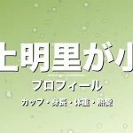 渕上明里が小柄のカップ・身長・体重・熱愛・プロフィール記事メインビジュアル