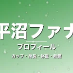 平沼ファナのカップ・身長・体重・熱愛・プロフィール記事メインビジュアル