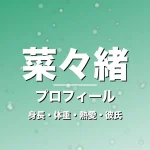 菜々緒の身長・体重・熱愛・彼氏・プロフィール記事メインビジュアル